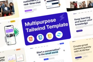 Mua Masco - Saas Software Startup Tailwind Template giá rẻ