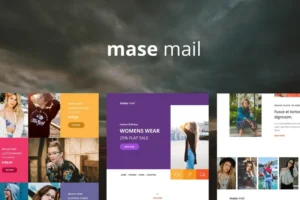 Mua Mase Mail - Responsive E-mail Template giá rẻ