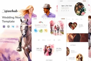Mua Mawhub - Wedding Invitation Next JS Template giá rẻ
