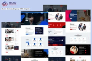 Mua Maxid - Business & Agency HTML Template giá rẻ