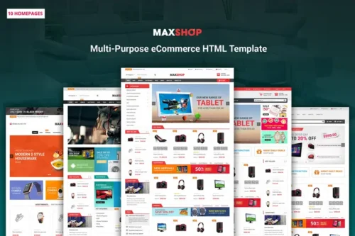Mua Maxshop - Multipurpose eCommerce HTML Template giá rẻ