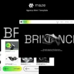 Maze – Agency Portfolio HTML Template