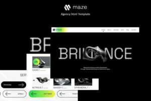 Mua Maze - Agency Portfolio HTML Template giá rẻ