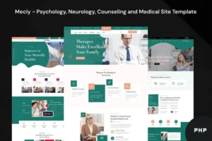 Mua Meciy - Psychology and Medical PHP Template giá rẻ