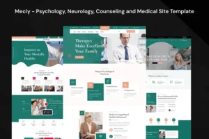 Mua Meciy - Psychology, Counseling Site Template giá rẻ