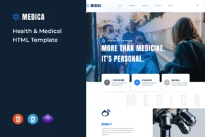 Mua Medica - Health & Medical HTML Template giá rẻ