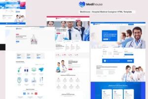 Mua Medihouse - Hospital Medical Caregiver HTML Templa giá rẻ
