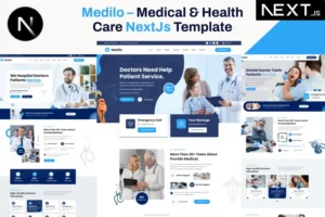 Mua Medilo-Medical, Hospital & Dental NextJs Template giá rẻ