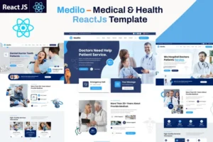 Mua Medilo- Medical,Hospital & Dental ReactJs Template giá rẻ