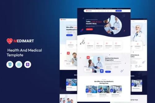 Mua Medimart – Health & Medical React Next Js Templae giá rẻ