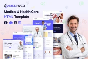 Mua Mediweb – Health & Medical HTML Template giá rẻ
