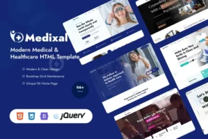 Mua Medixal - Modern Medical & Healthcare HTML Templat giá rẻ