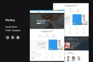 Mua Medley - Dental Clinic HTML Template giá rẻ