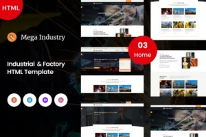 Mua Mega Industry - Industry & Factory Template giá rẻ