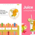 Mehu – Juice Landing Page Template