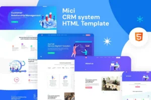 Mua Mici - CRM system HTML Template giá rẻ