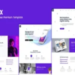 Miex – One Page Agency Template