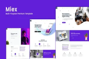 Mua Miex - One Page Agency Template giá rẻ