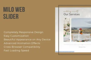 Mua Milo Slider - Responsive HTML Hero Slider giá rẻ