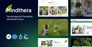 mua Mindthera - Psychology and Counseling WordPress Theme