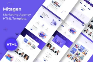 Mua Mitagen - SEO / Marketing Agency HTML Template giá rẻ
