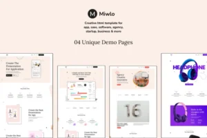 Mua Miwlo - Landing Page HTML Template giá rẻ