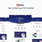 Mobo – App Landing Page HTML Templates