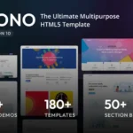 Mono – Multi-Purpose HTML5 Template