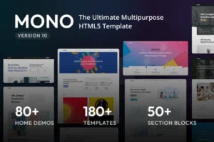 Mua Mono - Multi-Purpose HTML5 Template giá rẻ