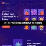 Monteno – NFT Portfolio React NextJS Template