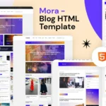 Mora – Blog HTML Template