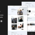 Moran – Minimal Portfolio HTML Template