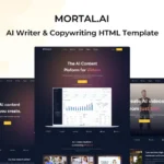 Mortal – AI Writer & Copywriting Template