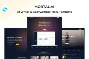 Mua Mortal - AI Writer & Copywriting Template giá rẻ