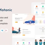 Motonic – Car Repair Service React Template