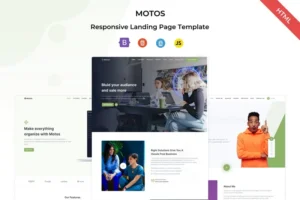 Mua Motos - Responsive Bootstrap 5 Landing Template giá rẻ
