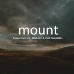 Mount – 300+ Modules E-mail Template