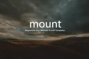 Mua Mount - 300+ Modules E-mail Template giá rẻ