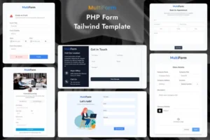 Mua MultiForm - Tailwind CSS PHP Form Template giá rẻ