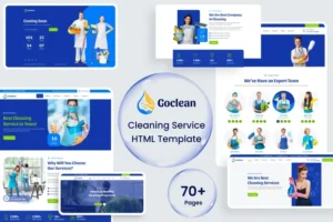 Mua Multipurpose Cleaning Service and Renovation HTML giá rẻ