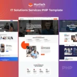 Munteh – IT Solutions Services PHP Template