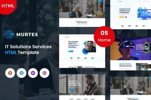 Mua Murtes - IT Solutions and Services Template giá rẻ