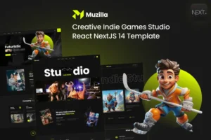 Mua Muzilla - Indie Game Studios NextJS Template giá rẻ