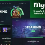 MYKD – Tailwind eSports and Gaming NFT Template