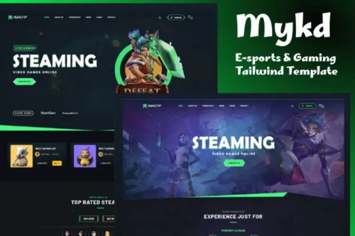 Mua MYKD - Tailwind eSports and Gaming NFT Template giá rẻ