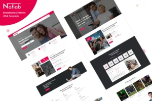 Mua Nafiab - Broadband & Internet HTML Template giá rẻ