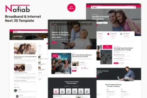Mua Nafiab – Broadband & Internet Next JS Template giá rẻ