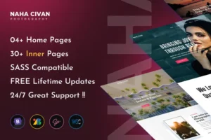Mua Naha Civan - Photography Portfolio Bootstrap 5 giá rẻ
