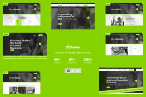 Mua Nahla - Business Consulting HTML Template giá rẻ