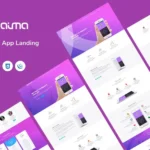 Naima – App Landing Page Tempalte